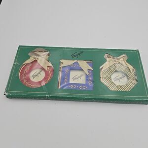 Vintage Terragrafics Toleware Picture Frame Set